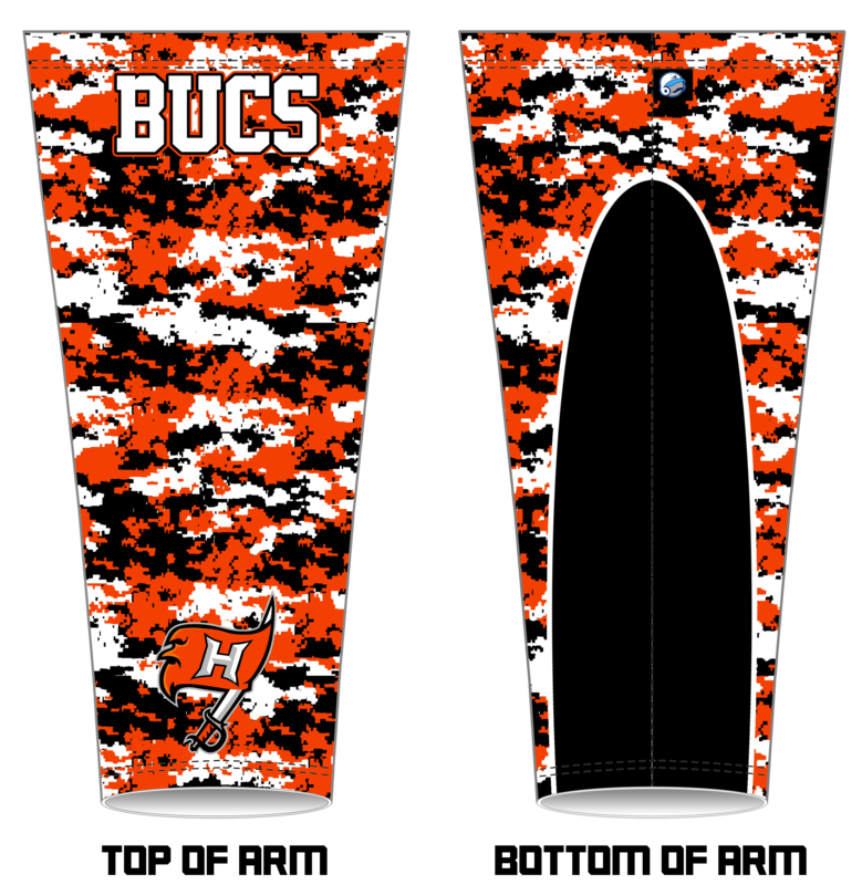 Hoover Bucs Custom Arm Sleeve #AS2