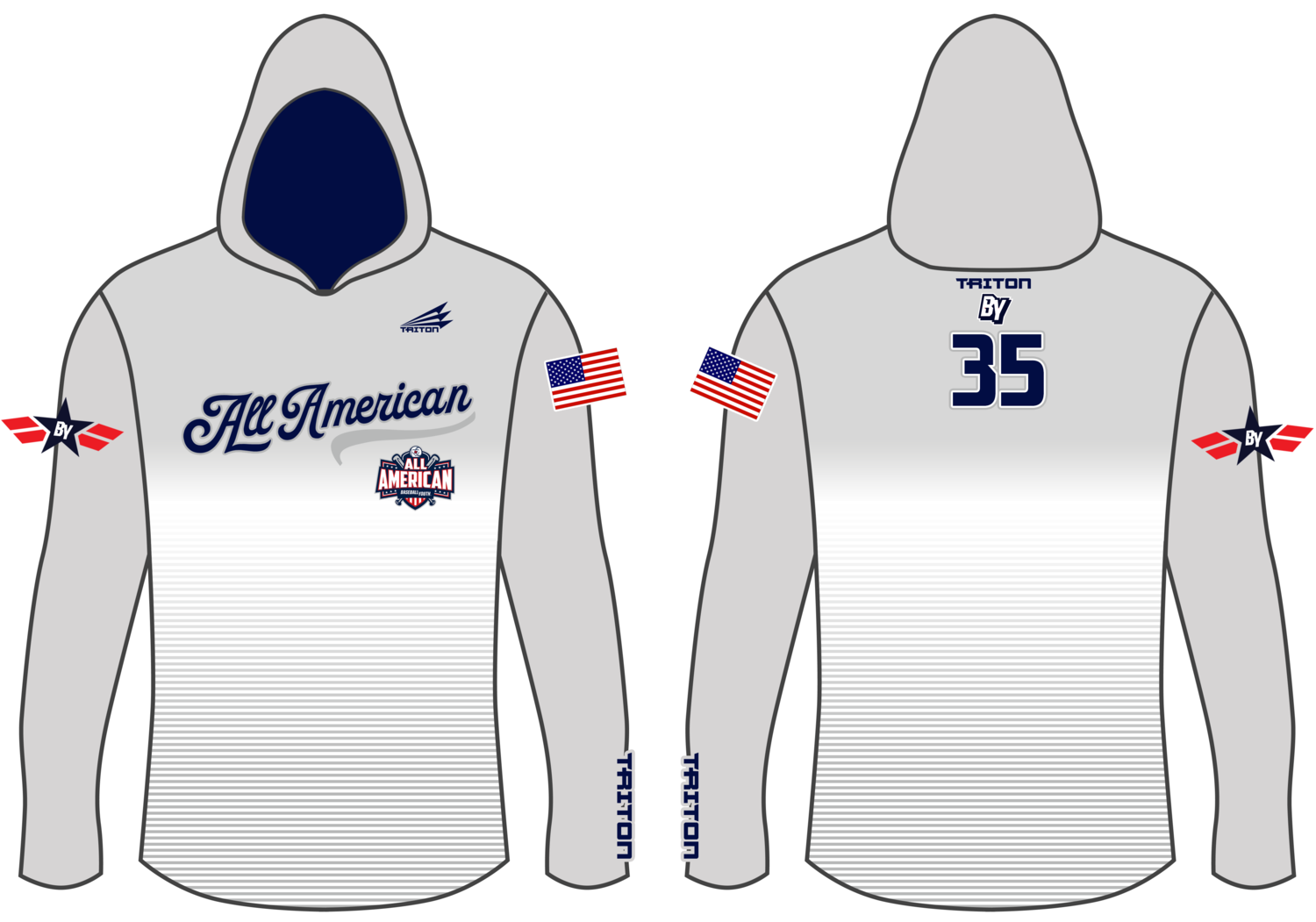 Baseball Youth All-Americans Summer 2021 Custom Jackal Jacket #JJ1
