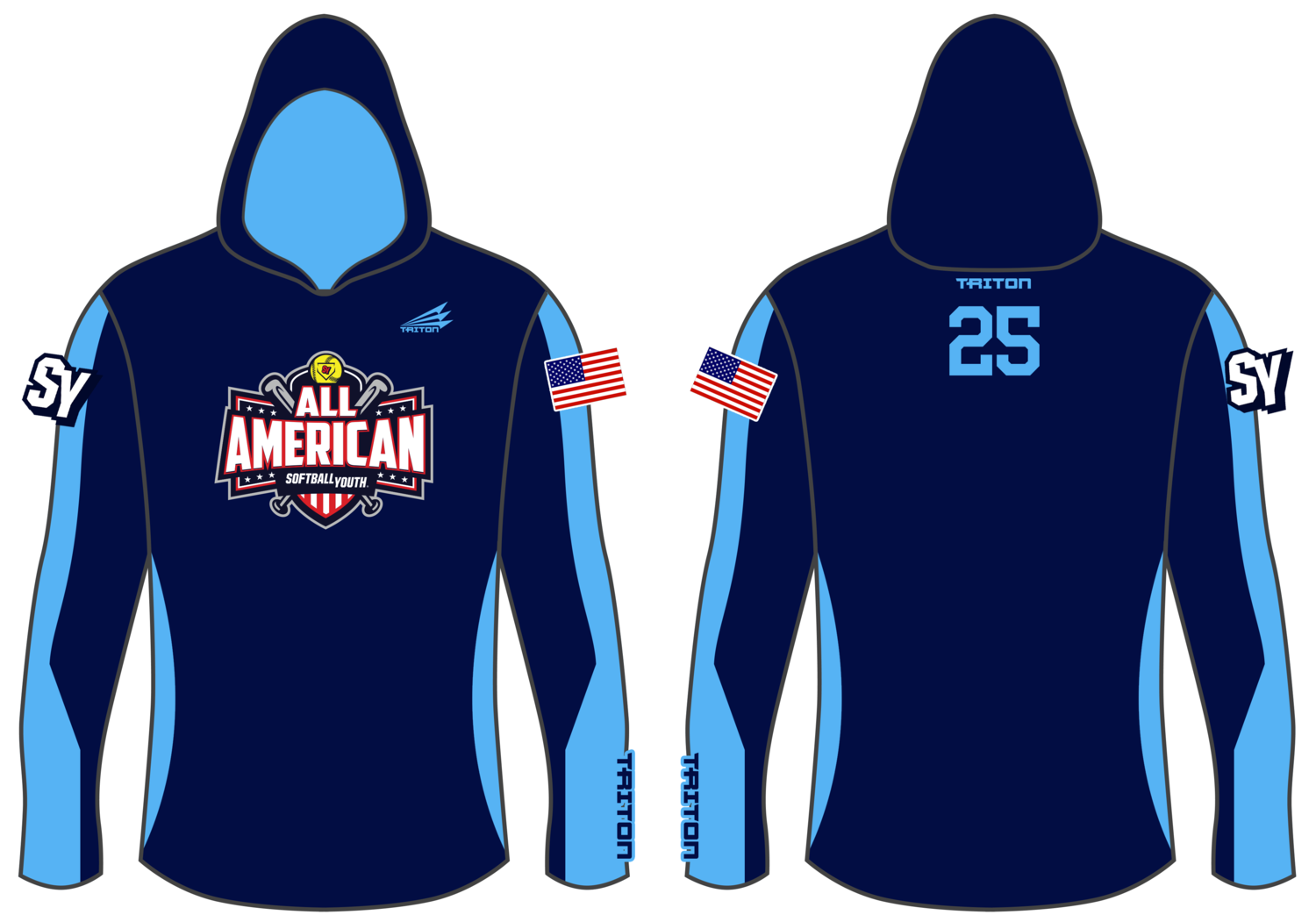 Softball Youth All-Americans Summer 2021 Custom Jackal Jacket #JJ1