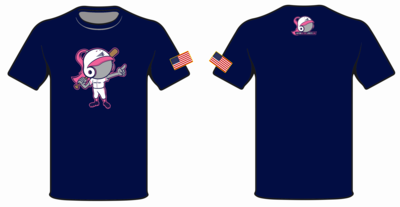 Triton Stachette HyperTee (Navy) #HT6