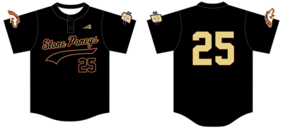 Sartell Stone Poneys Custom NanoDri Baseball Jersey #J3F