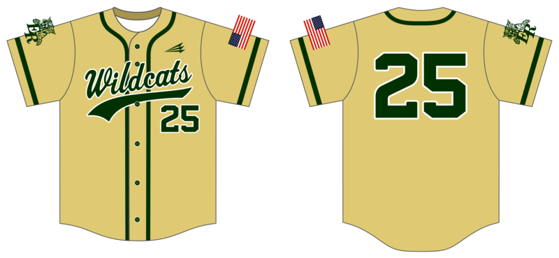Eastern Randolph Custom Nanodri Baseball Jersey #J2C