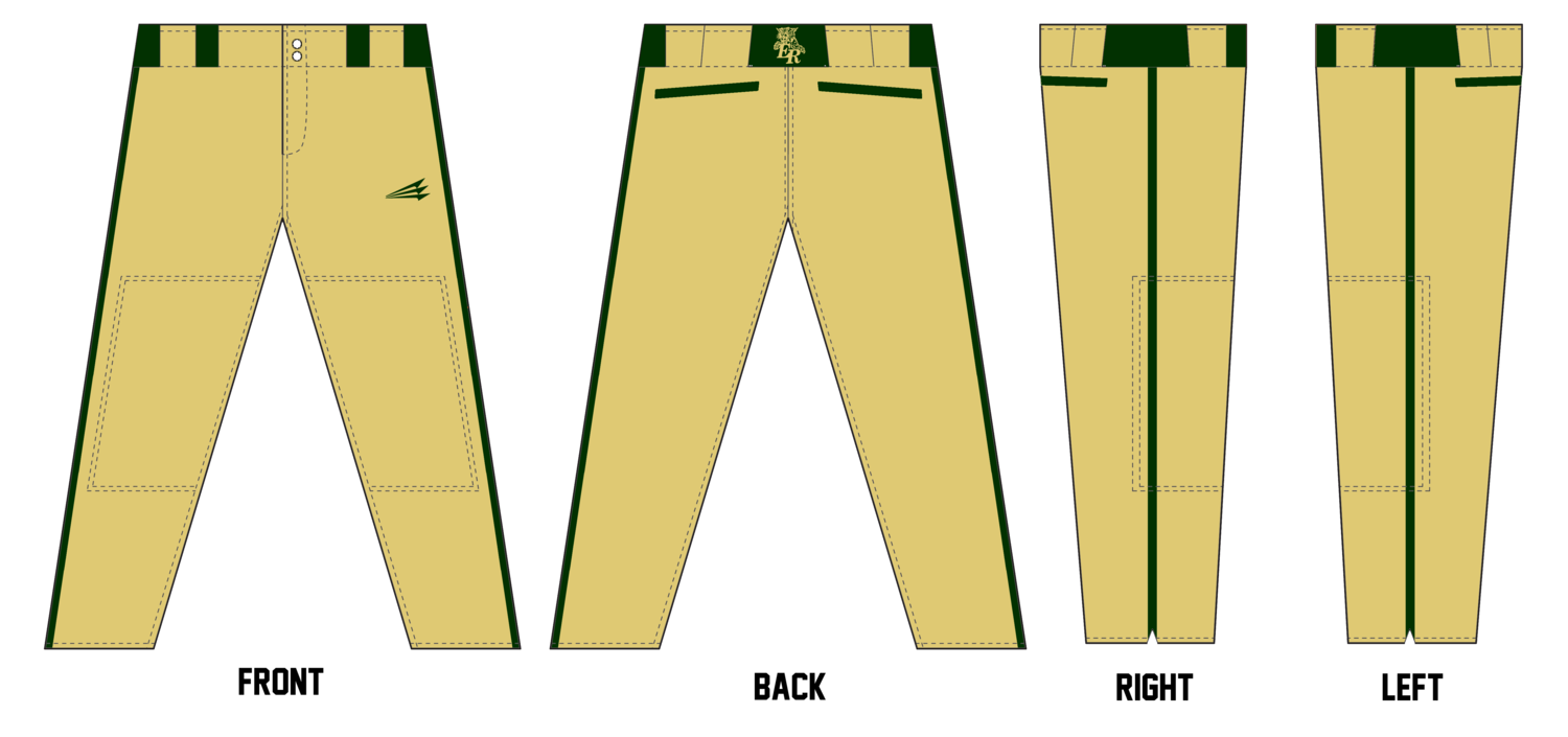 Eastern Randolph Stacheman Elite Custom Long Baseball Pants #BP2