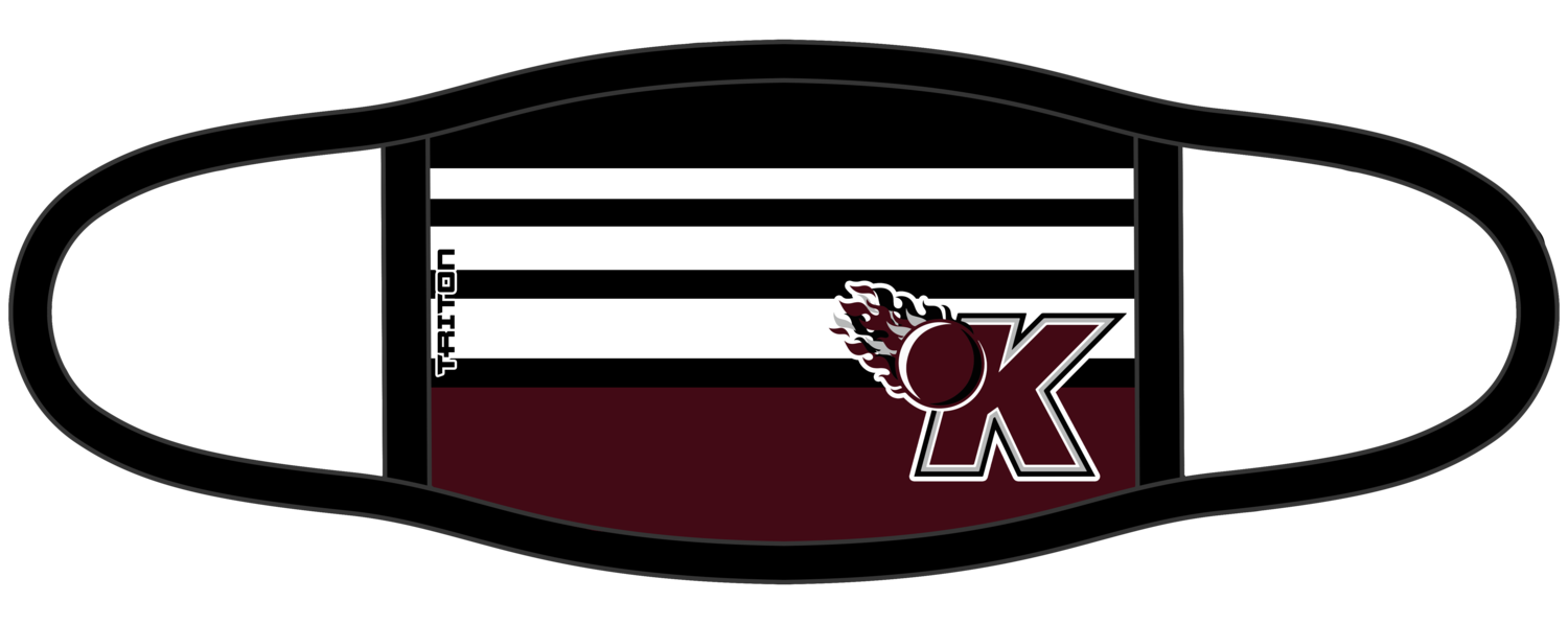 Kearney HS Komets Soccer Custom Face Mask #FM4B