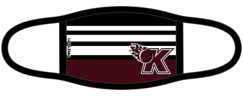 Kearney HS Komets Soccer Custom Face Mask #FM4B