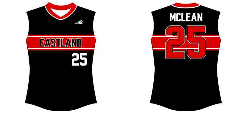 Eastland Allstars Custom NanoDri Baseball Jersey #J1