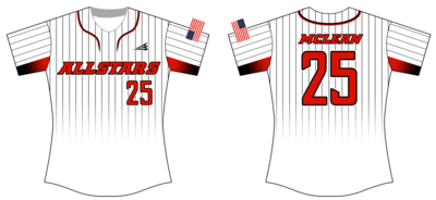 Eastland Allstars Custom NanoDri Baseball Jersey #J3