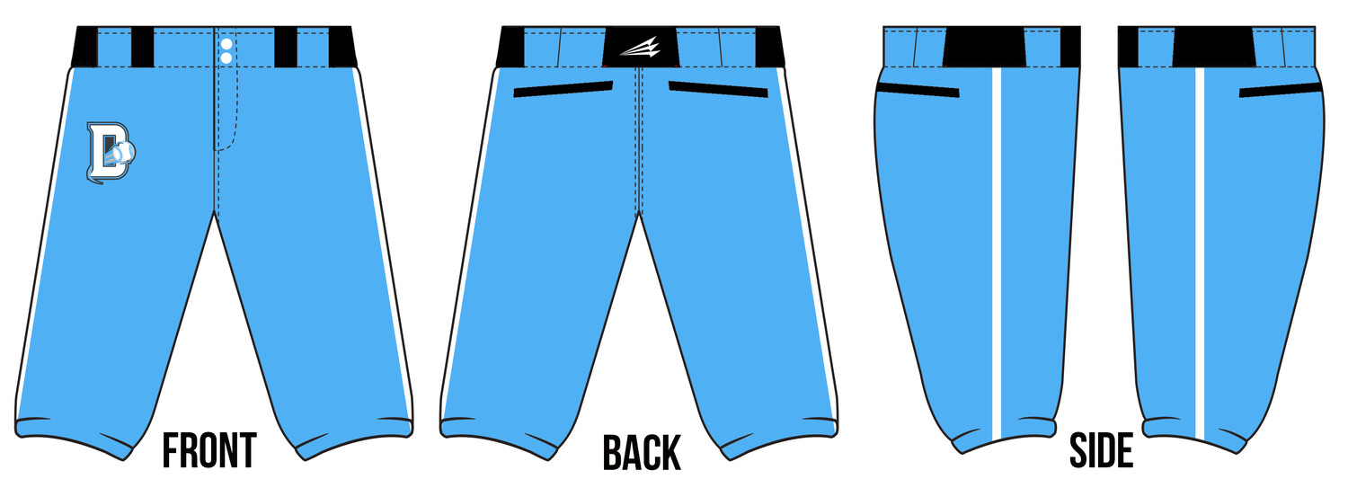 Dugout Baseball (Polunus) Custom Knicker Baseball Pant #BP5D