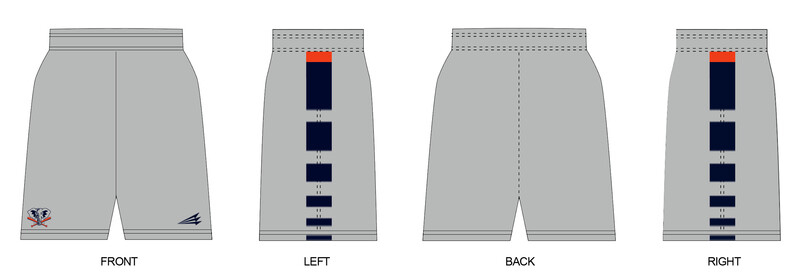 Blue Ridge Titans Custom Revolution Pocket Shorts #RV1