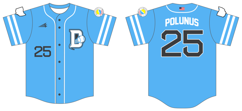 Dugout Baseball (Polunus) Custom HexaFlex Baseball Jersey #J5D