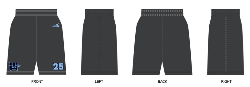 Warriors (Grooms) Custom Revolution Pocket Shorts #RV1