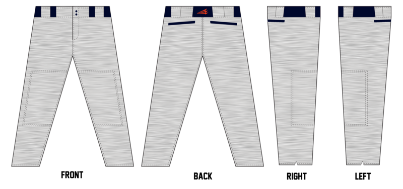 Blue Ridge Titans Custom Long Baseball Pant #BP1