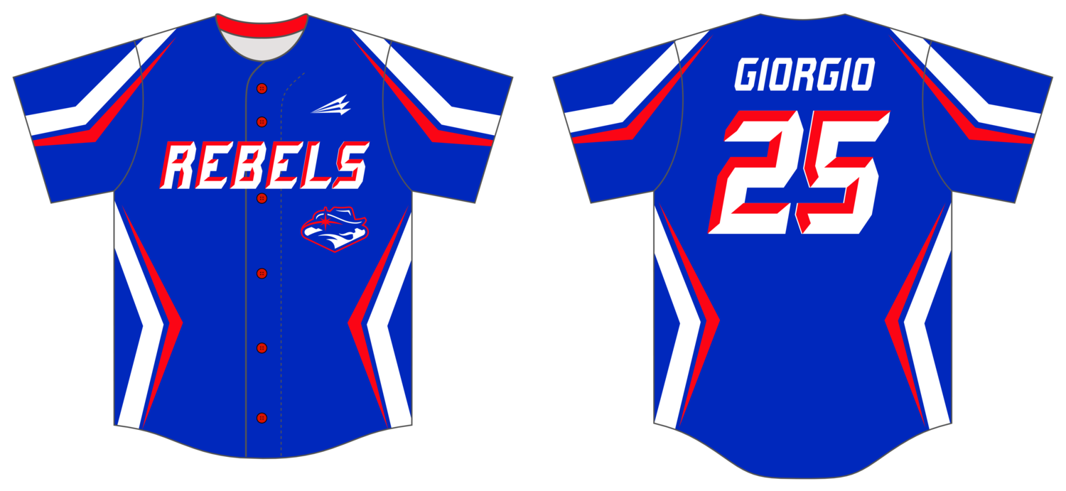 Red Hook Rebels Custom HexaFlex Baseball Jersey #J5B