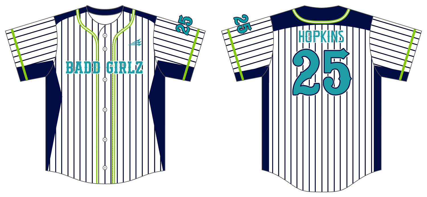 Oklahoma Badd Girls Custom NanoDri Baseball Jersey #J2C