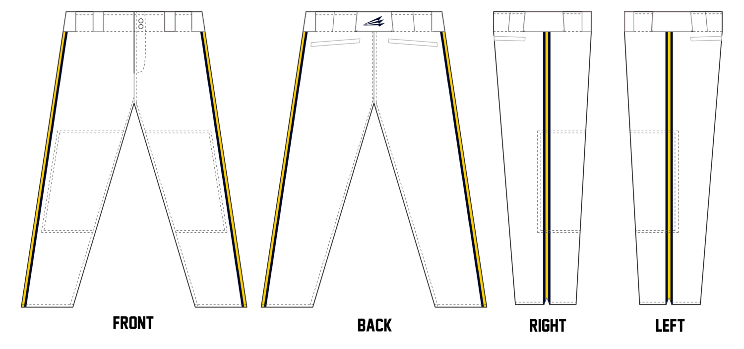 Athletics (Logue) Stacheman Elite Custom Long Baseball Pants #BP4A