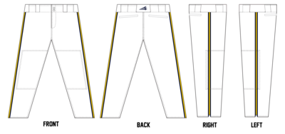 Athletics (Logue) Stacheman Elite Custom Long Baseball Pants #BP4A