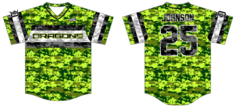 Dragons (Johnson) Custom NanoDri Baseball Jersey #J1b