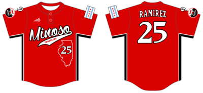 Minoso Travelers Custom HexaFlex Baseball Jersey #J17c