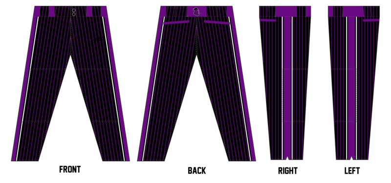 Chatham Charter Knights Custom Long Baseball Pant #BP1