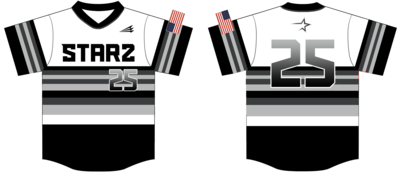Bakersfield Starz Custom HexaFlex Baseball Jersey #J2C