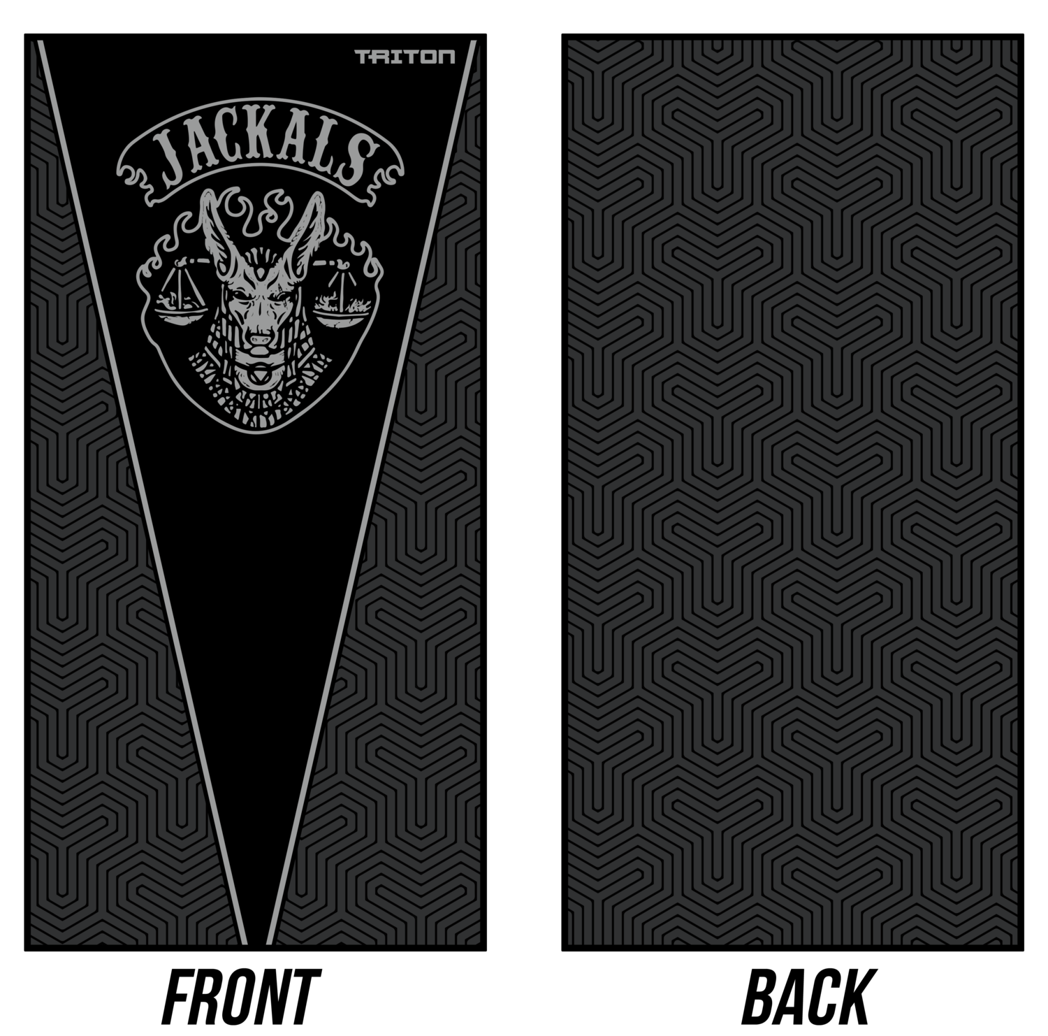 NE Jackals MC Custom Gaiter #GM2