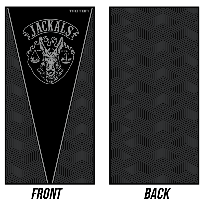 NE Jackals MC Custom Gaiter #GM2