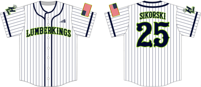 LumberKings (Sikorski) Custom Hexaflex Baseball Jersey #J5