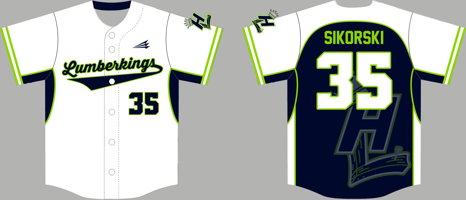 LumberKings (Sikorski) Custom Hexaflex Baseball Jersey #J3