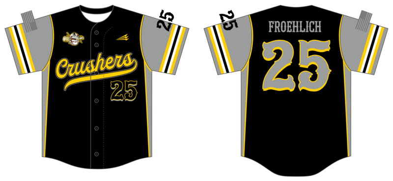 Lake County Crushers Custom NanoDri Baseball Jersey #J2d