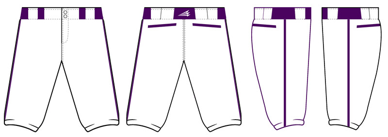 Louisville Bulldogs Custom Knicker Baseball Pant #BP5B
