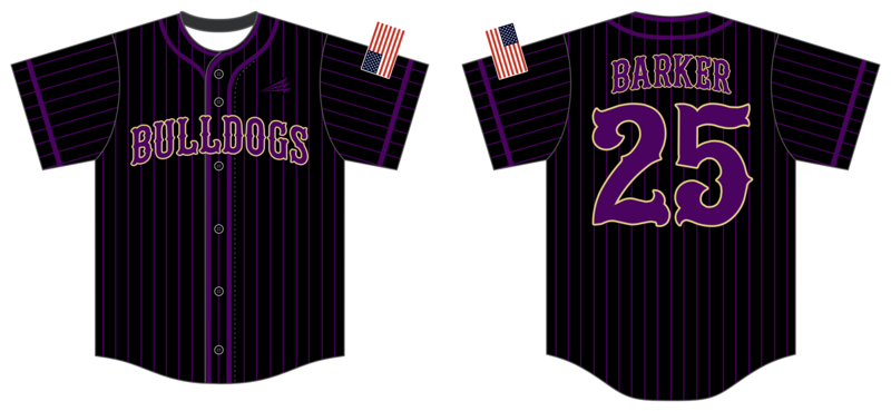 Louisville Bulldogs Custom HexaFlex Baseball Jersey #J2C