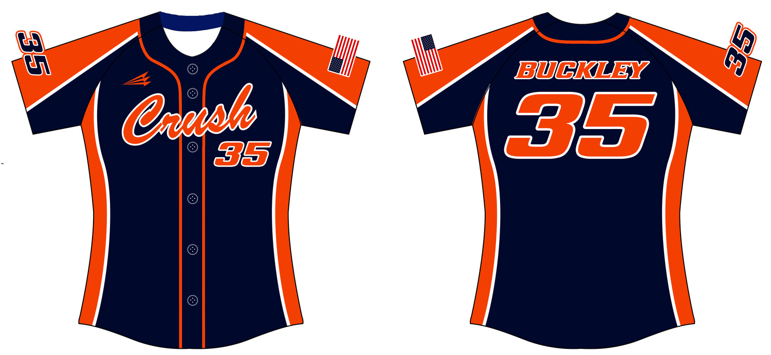 Utah Crush Custom Hexaflex Softball Jersey #J1A