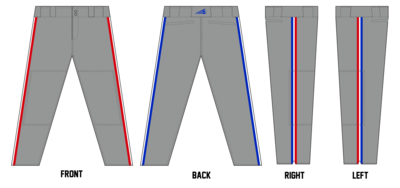 Kentucky Expos Custom ProFit Baseball Pant #BP2