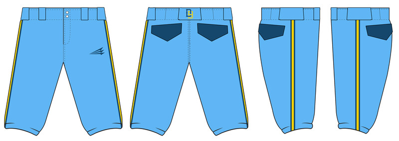 Miami Dirtbags Stacheman Elite Custom Knicker Baseball  Pants #BP4
