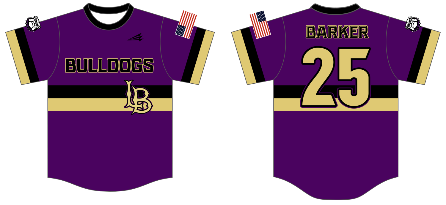 Louisville Bulldogs Custom HexaFlex Baseball Jersey #J4B