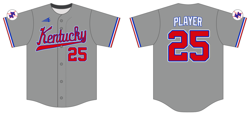 Kentucky Expos Custom NanoDri Baseball Jersey #J2B
