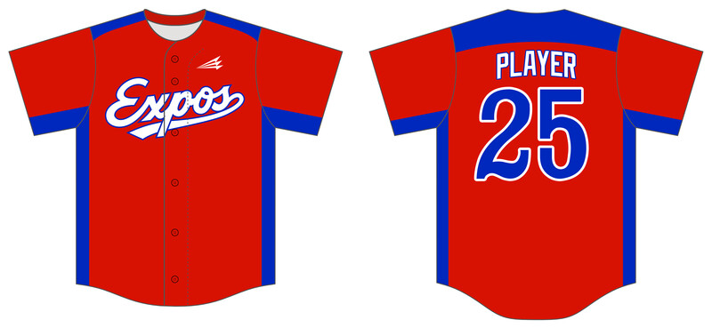 Kentucky Expos Custom NanoDri Baseball Jersey #J1