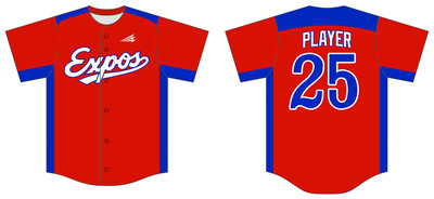 Kentucky Expos Custom NanoDri Baseball Jersey #J1