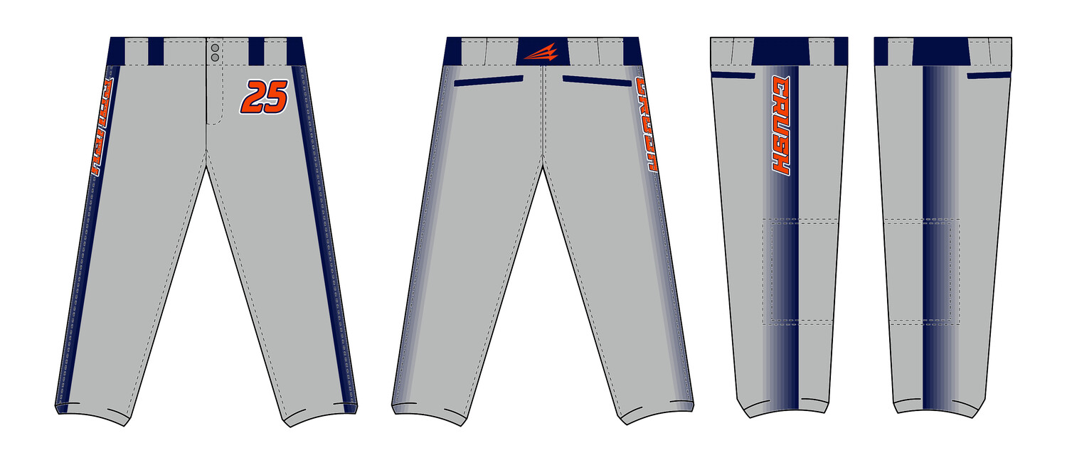 Utah Crush Stacheman Elite Custom Softball Pant #FP3C