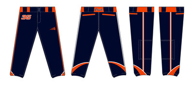 Utah Crush Stacheman Elite Custom Softball Pant #FP1C