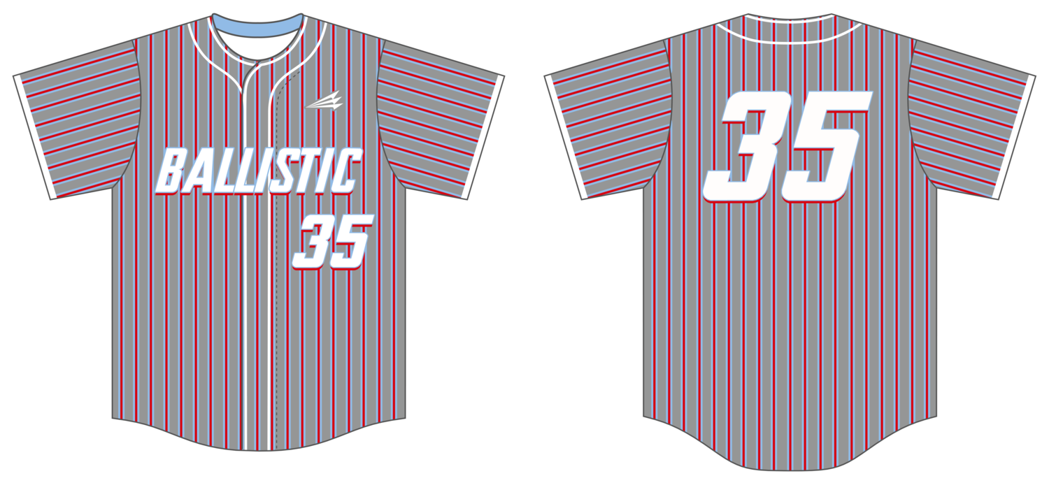 Ballistic Baseball (Cosentino) Custom HexaFlex Baseball Jersey #J3C