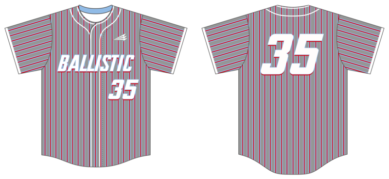 Ballistic Baseball (Cosentino) Custom HexaFlex Baseball Jersey #J3C