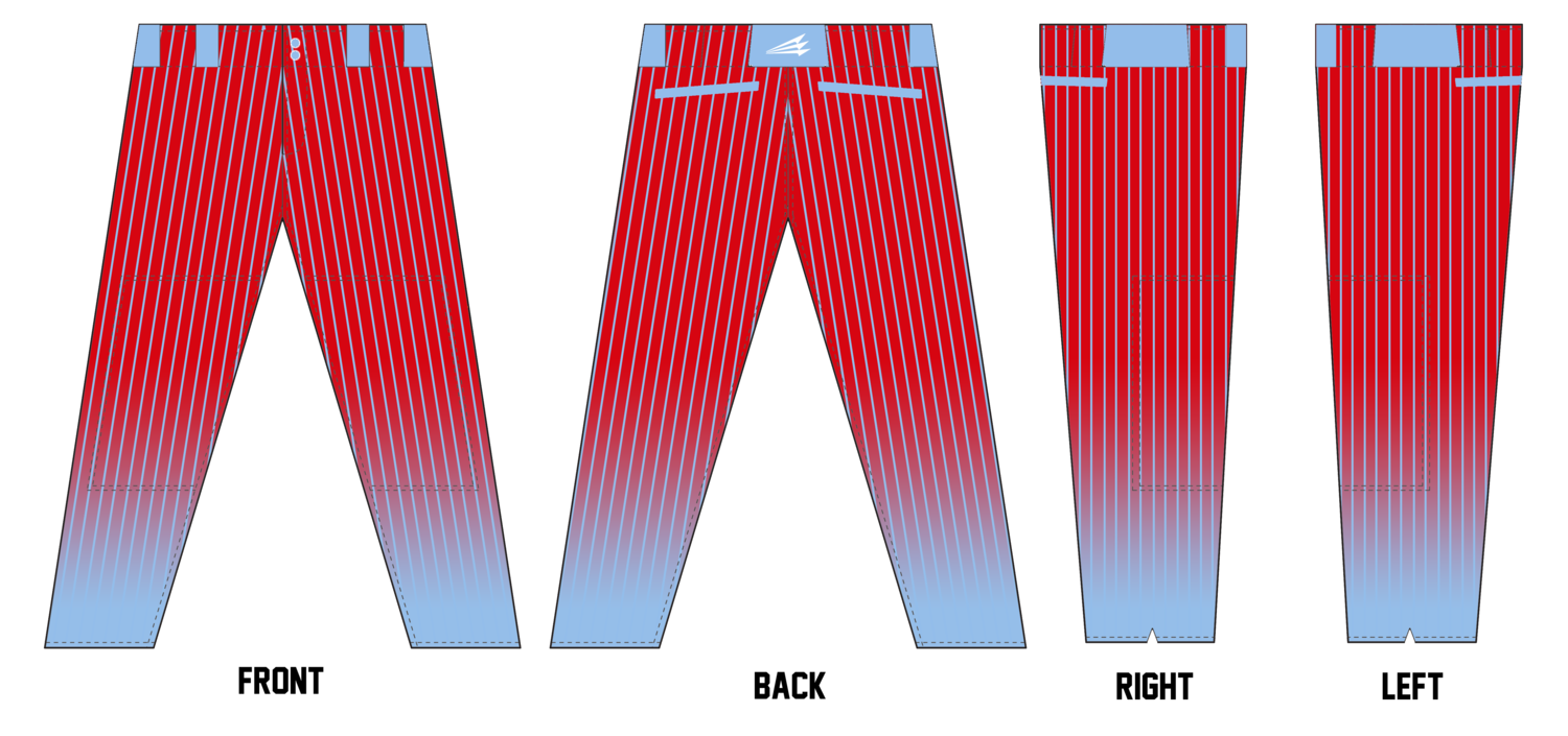 Ballistic Baseball (Cosentino) Custom Long Baseball Pant #BP1B