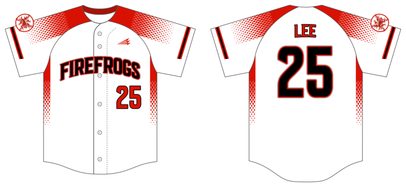 FIREFROGS Custom HexaFlex Baseball Jersey #J2A