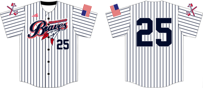 Hobgood Braves Custom ProPremier Baseball Jersey #J14C