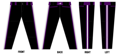 Keokuk Lobos Custom Long Relaxed Baseball Pant #BP4