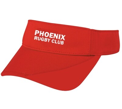 Phoenix Rugby Visor (Red)