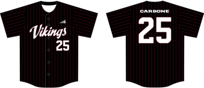Valhalla Vikings Custom HexaFlex Baseball Jersey #J16