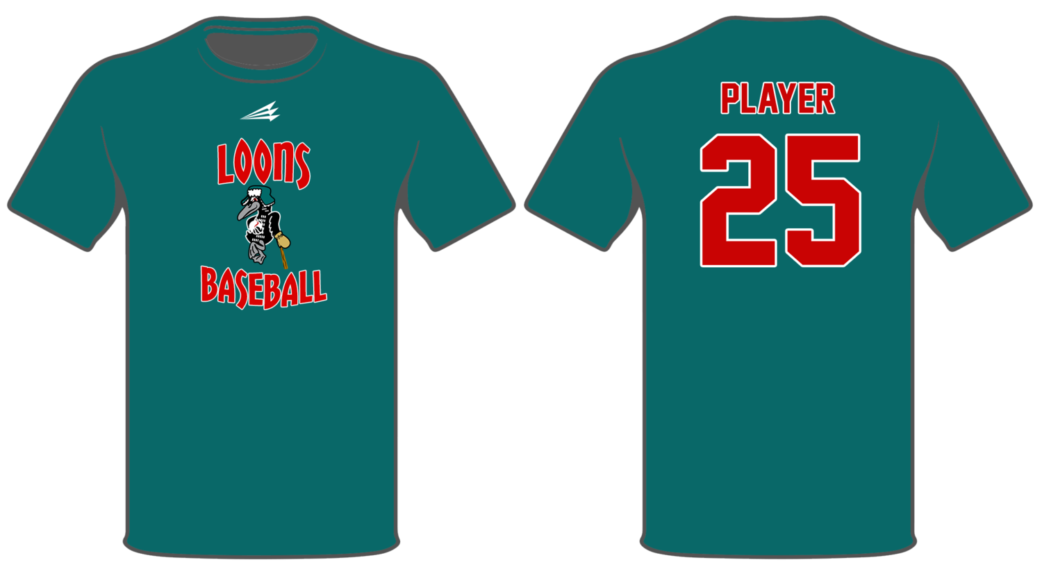 Loons Custom Short Sleeve HyperTee #HT1B
