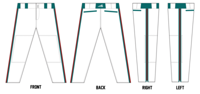 Loons Custom Long Relaxed Baseball Pant #BP2B